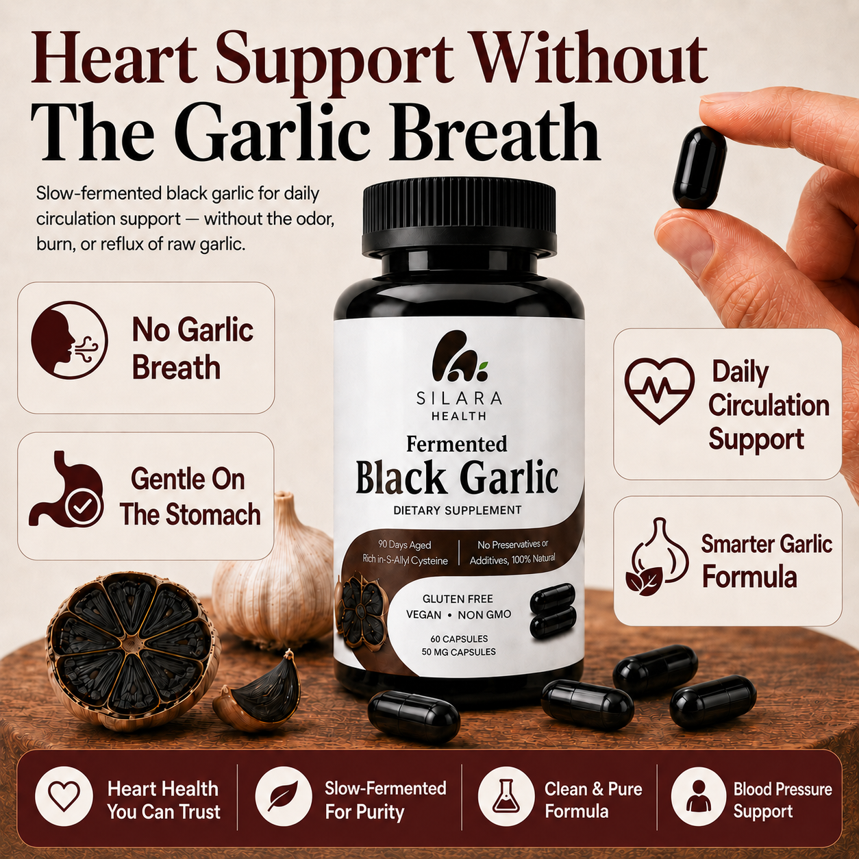 Silara Health Black Garlic